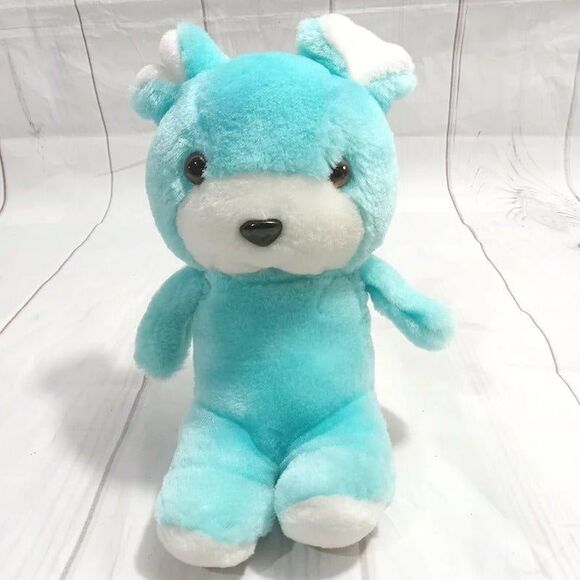 Cedar Point Amusement Park Souvenir teddy bear Baby Blue Stuff Animal 10" Soft - Picture 3 of 8
